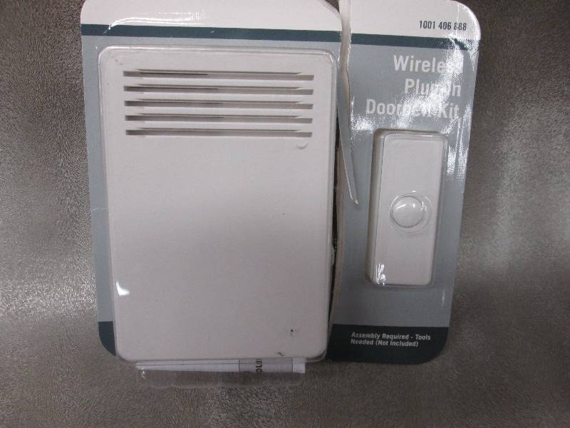 75 dB Wireless Plug-In Door Bell Ki...