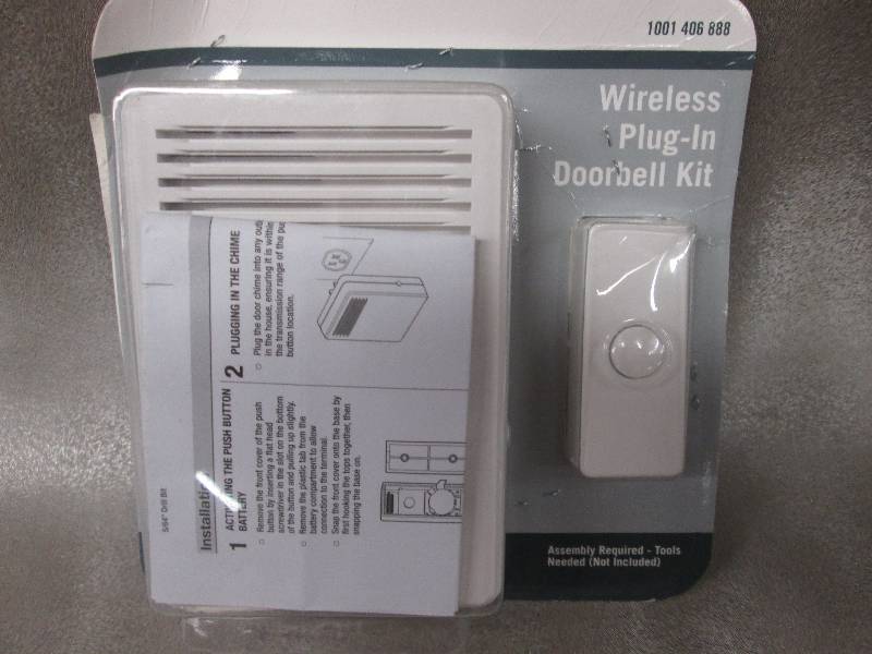 75 dB Wireless Plug-In Door Bell Ki...