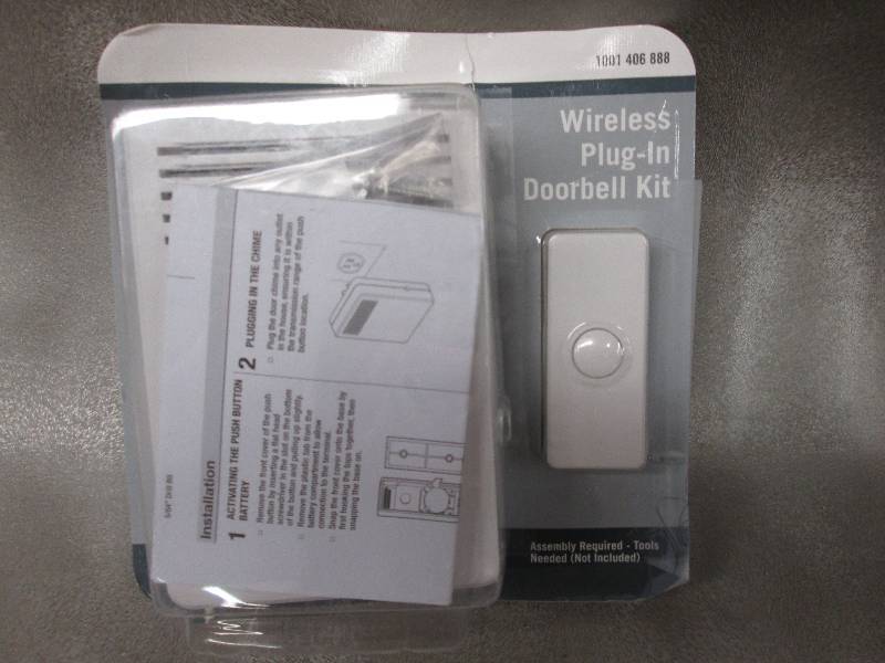 75 dB Wireless Plug-In Door Bell Ki...