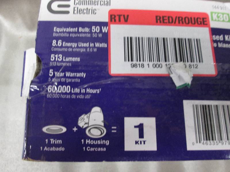 Commercial Electric 4 inch Recessed...