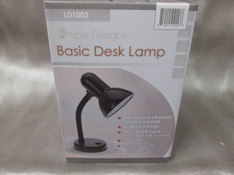 Simple Designs Basic Desk Lamp...