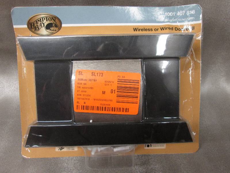 Hampton Bay Wireless or Wired Door ...