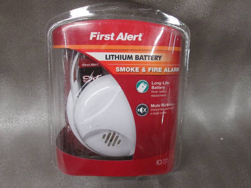 1st Alert Lithium Battery Smoke & F...