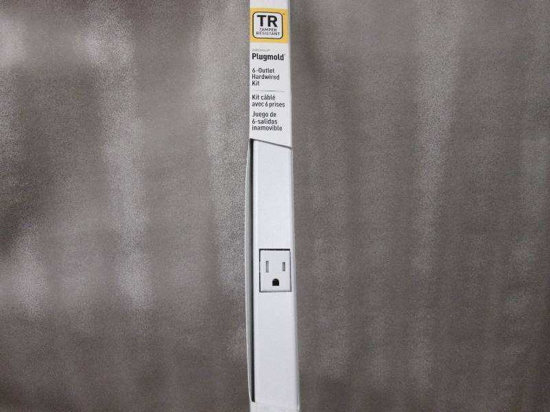 Plugmold 6 outlet power strip hardw...