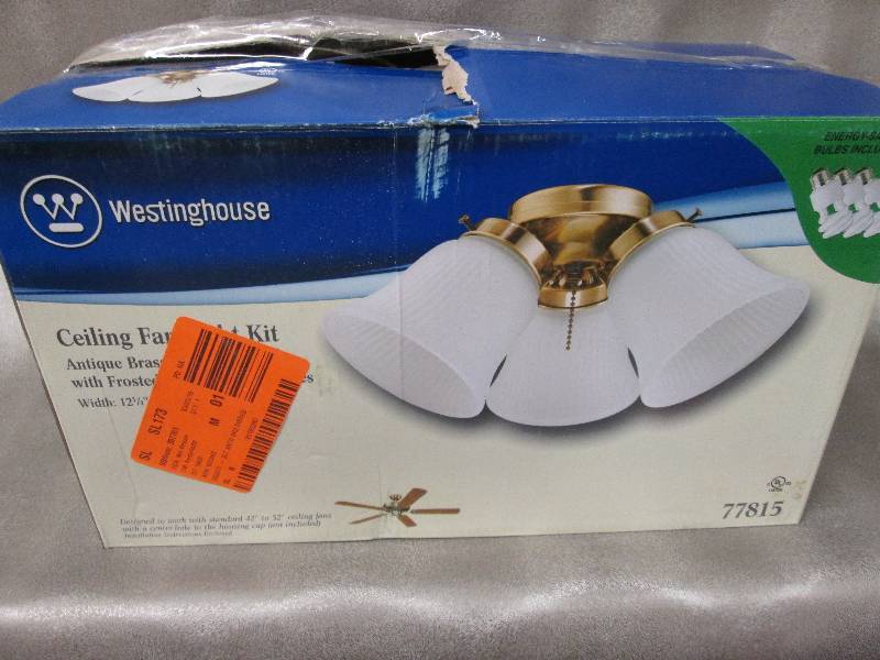 Westinghouse 3-Light Antique Brass ...