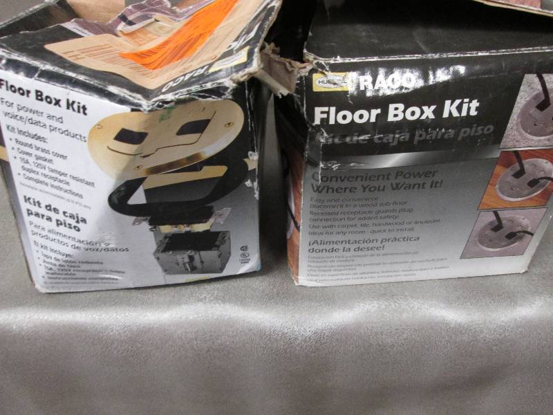 Raco Floor Box Kits Lot of 2 Retail...