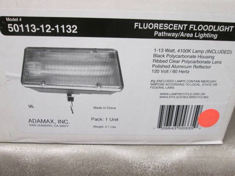 Adamax Fluorescent Floodlight...