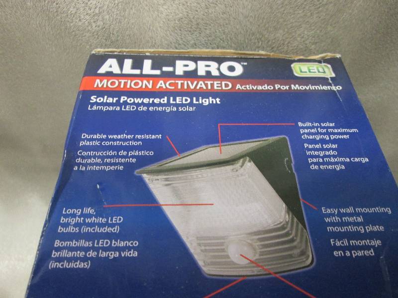 All Pro Motion Activated Solar Powe...