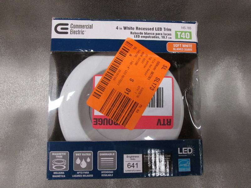 Commercial Electric 4 inch Recessed...