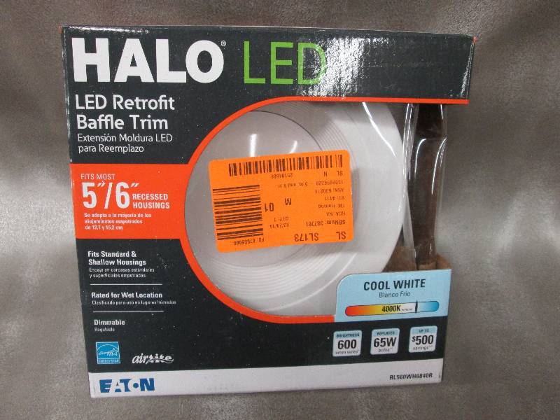 HALO 5 in. and 6 in. 4000K Matte Wh...