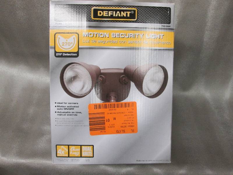 Defiant 270° Rust Motion Outdoor...