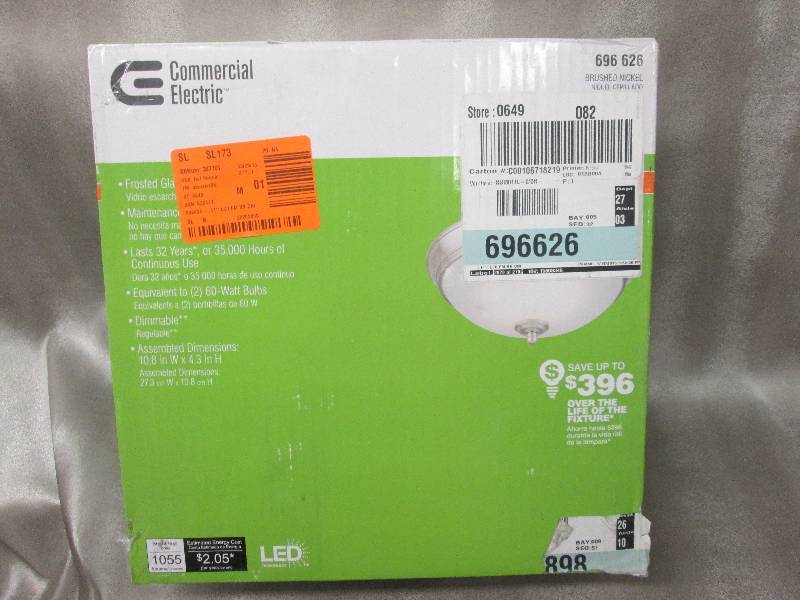 Commercial Electric 11 inch Ceiling...