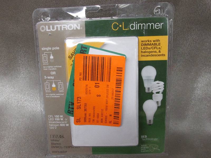 Lutron C-L dimmer...