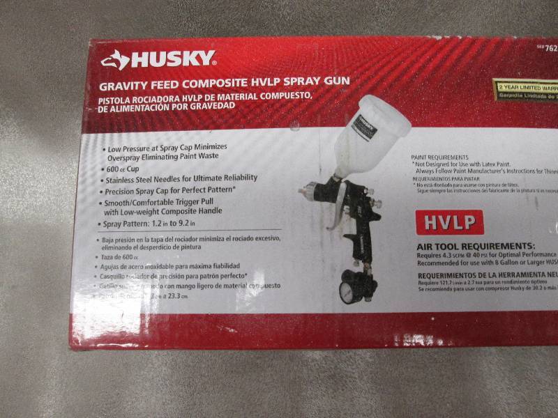 Husky Gravity Feed Composite HVLP S...