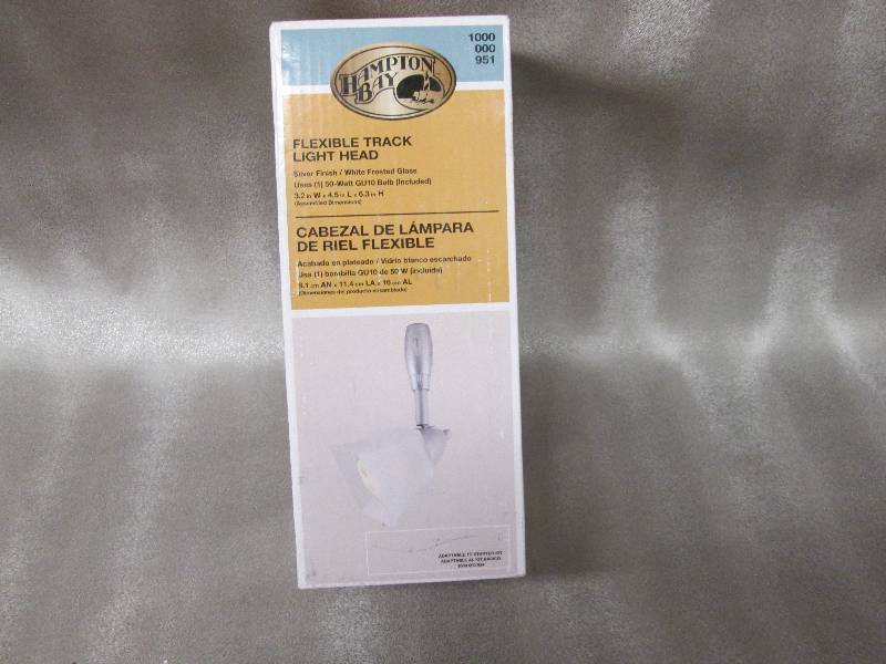 Hampton Bay Silver Flex Track Light...