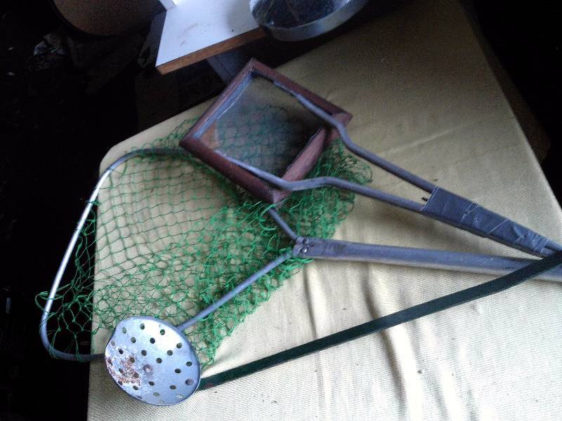 1 FISHING NETS 2 SCOOPERS