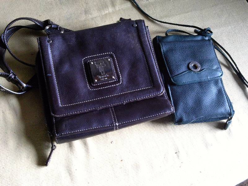 2 LEATHER PURSES
