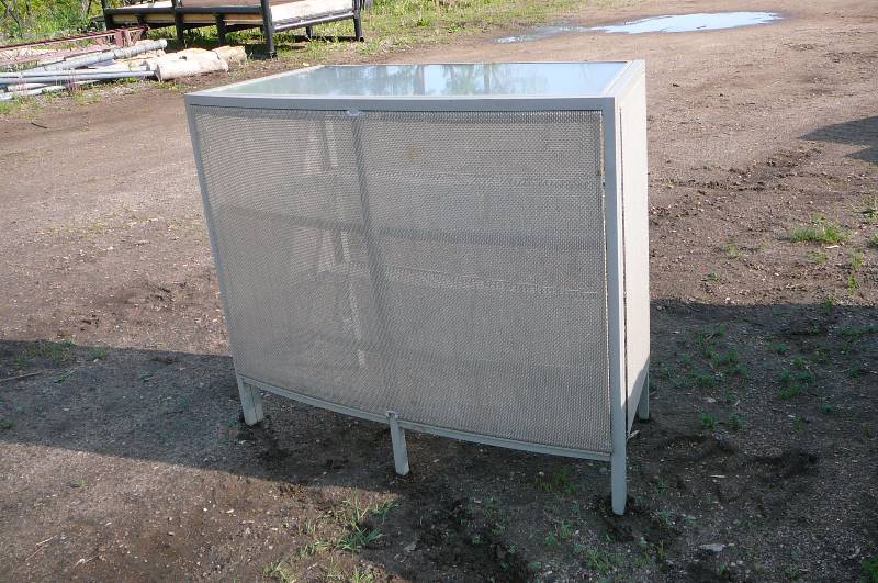 Deck Bar with glass top
