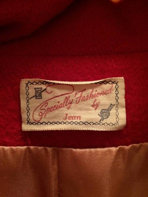 Red Wool Coat