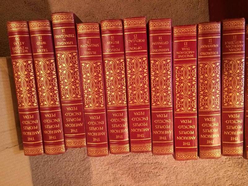 The American Peoples Encyclopedias - 1952