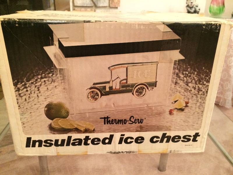 Vintage Insulated Ice Bucket