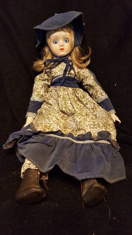 Vintage Blonde porcelain doll