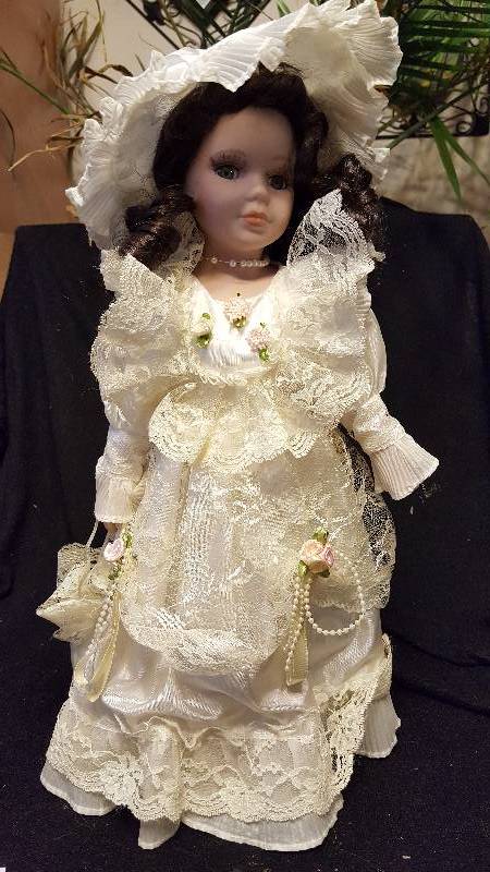 Southern bell porcelain doll.