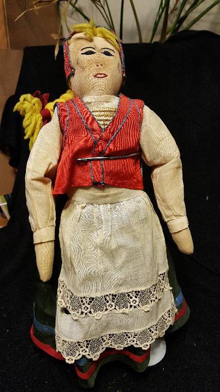 Vintage cloth doll