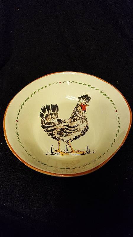 Willams Sonoma Chicken pasta bowl- Rooster