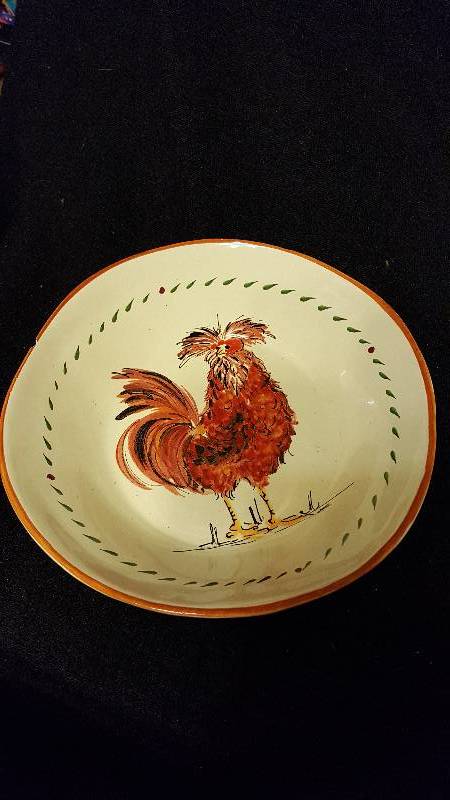 Willams Sonoma Chicken pasta bowl- Rooster