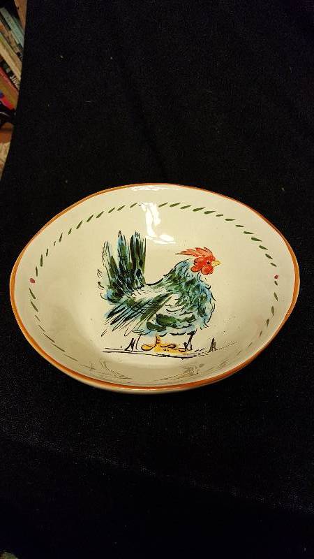 Willams Sonoma Chicken pasta bowl- Rooster