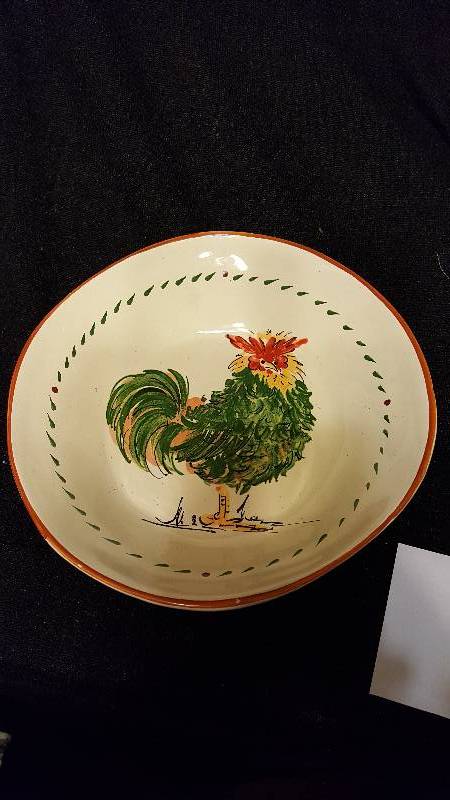 Willams Sonoma Chicken pasta bowl- Rooster