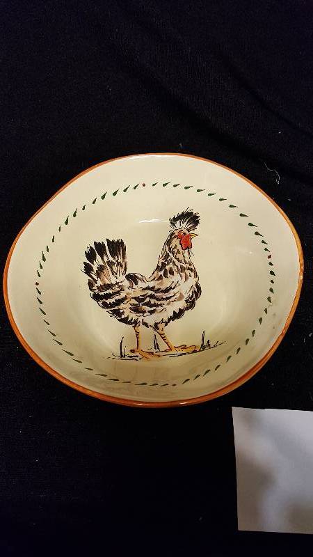Willams Sonoma Chicken pasta bowl- Rooster