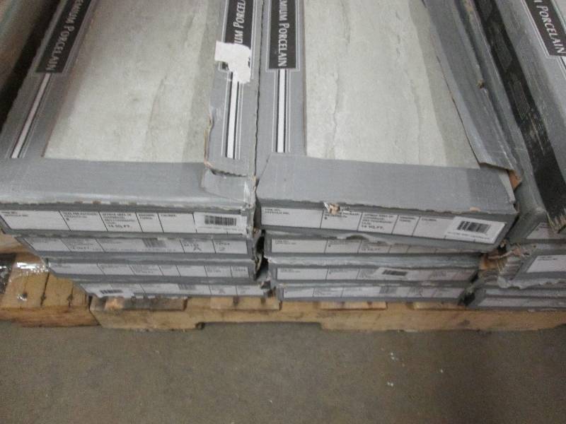 lot 3 image: Premium Porcelain Dune Gray 12x24 8...