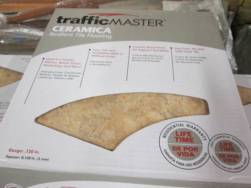 lot 4 image: Traffic Master 12 in. x 12 in. Exod...