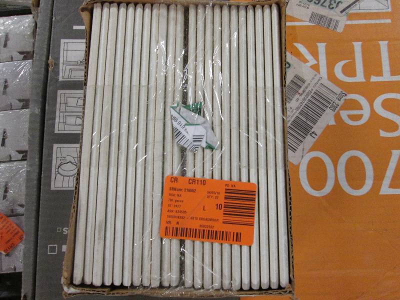 lot 52 image: Daltile Marissa Carrara 3 in. x 10 ...