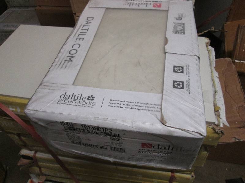 lot 82 image: Daltile Marissa Carrara 10 in. x 14...