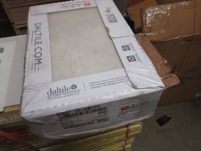 lot 83 image: Daltile Marissa Carrara 10 in. x 14...