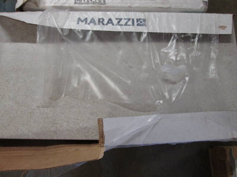 lot 112 image: Marazzi Glazed Porcelain Tile 7 eac...