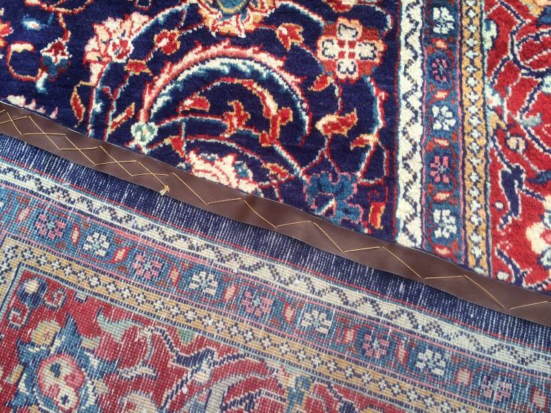 Leather Bound High Quality Rug 1