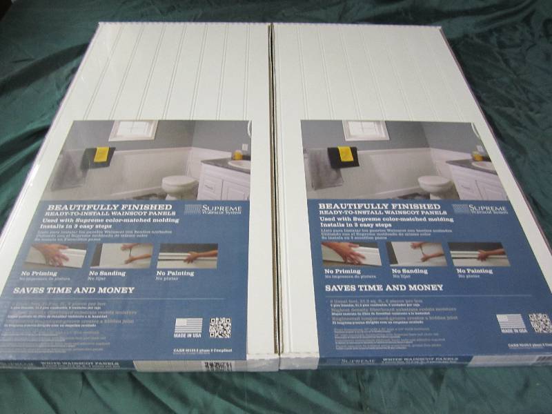 lot 74 image: 2 packages, 16 feet total pre finis...