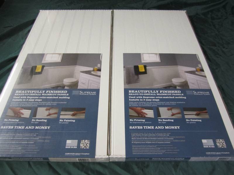 lot 78 image: 2 packages, 16 feet total pre finis...