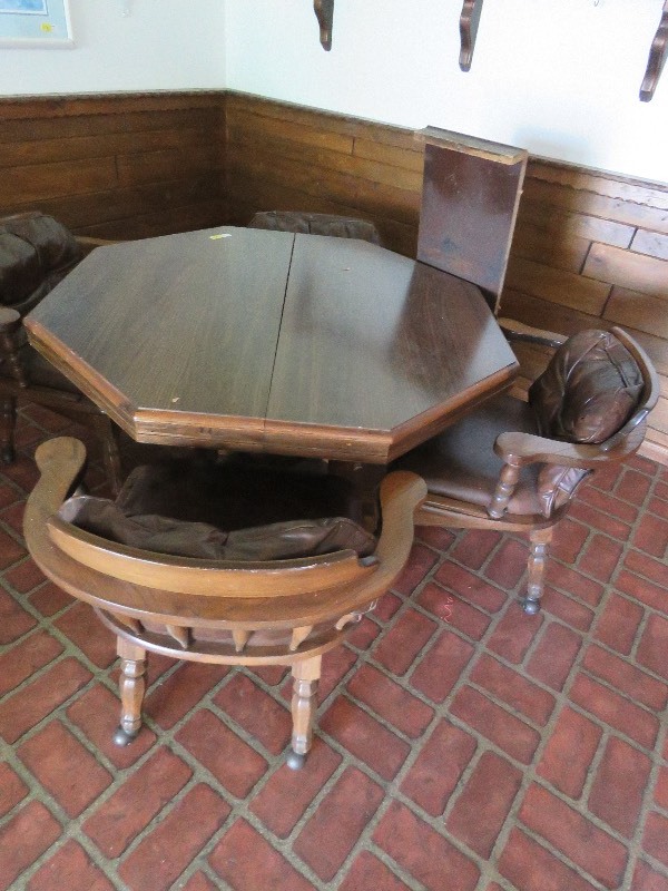 Octogon Table and Chairs