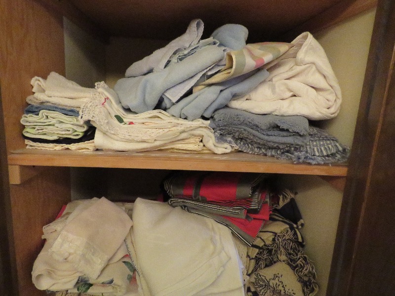 Huge lot of linens
