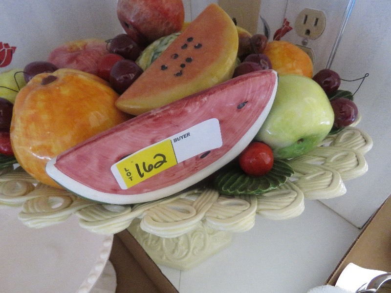 Retro Ceramic Fruit Bowl