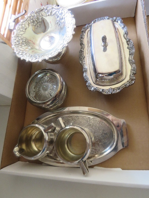 Silver plated items