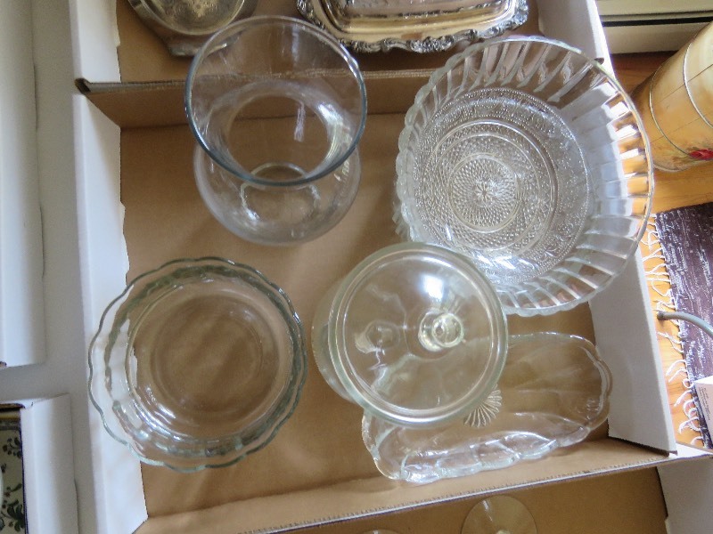 clear glass lot