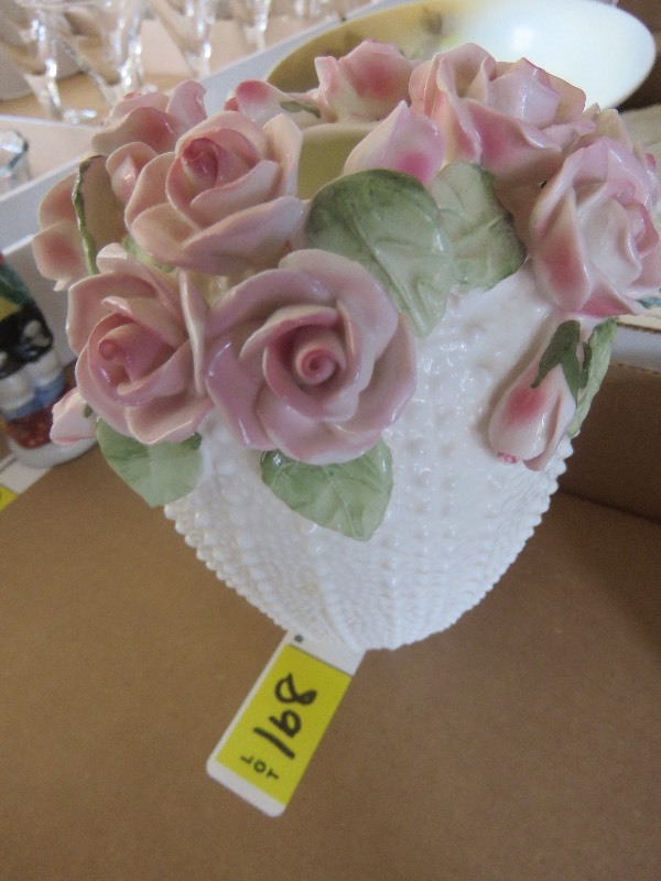 Bone China Rose Vase