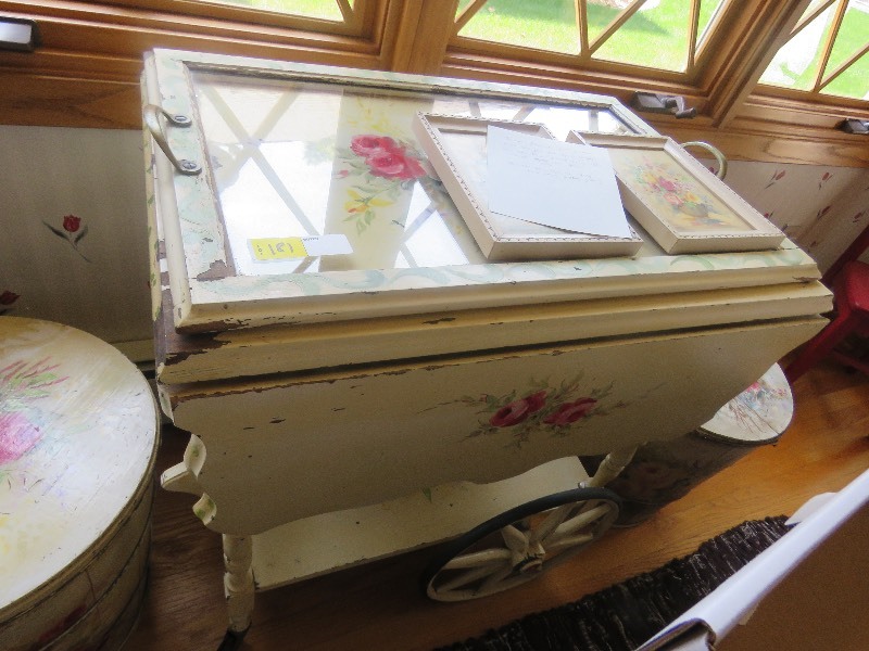 Antique Tea Service Cart