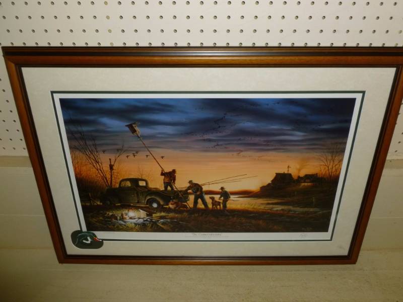 lot 2 image: Terry Redlin Print